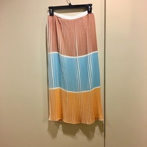 Pleated midi skirt from ASOS.